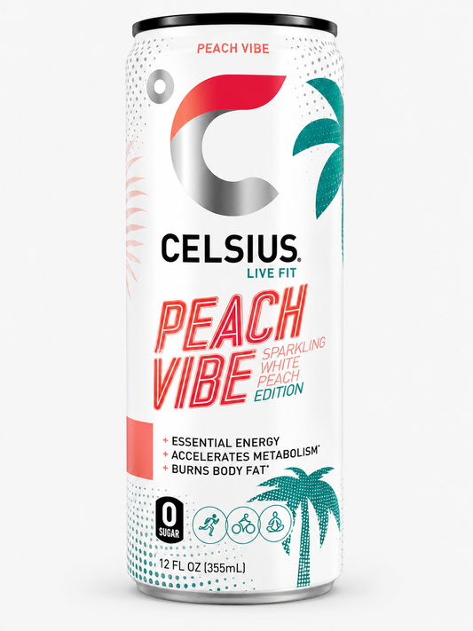 Celsius Peach Vibe