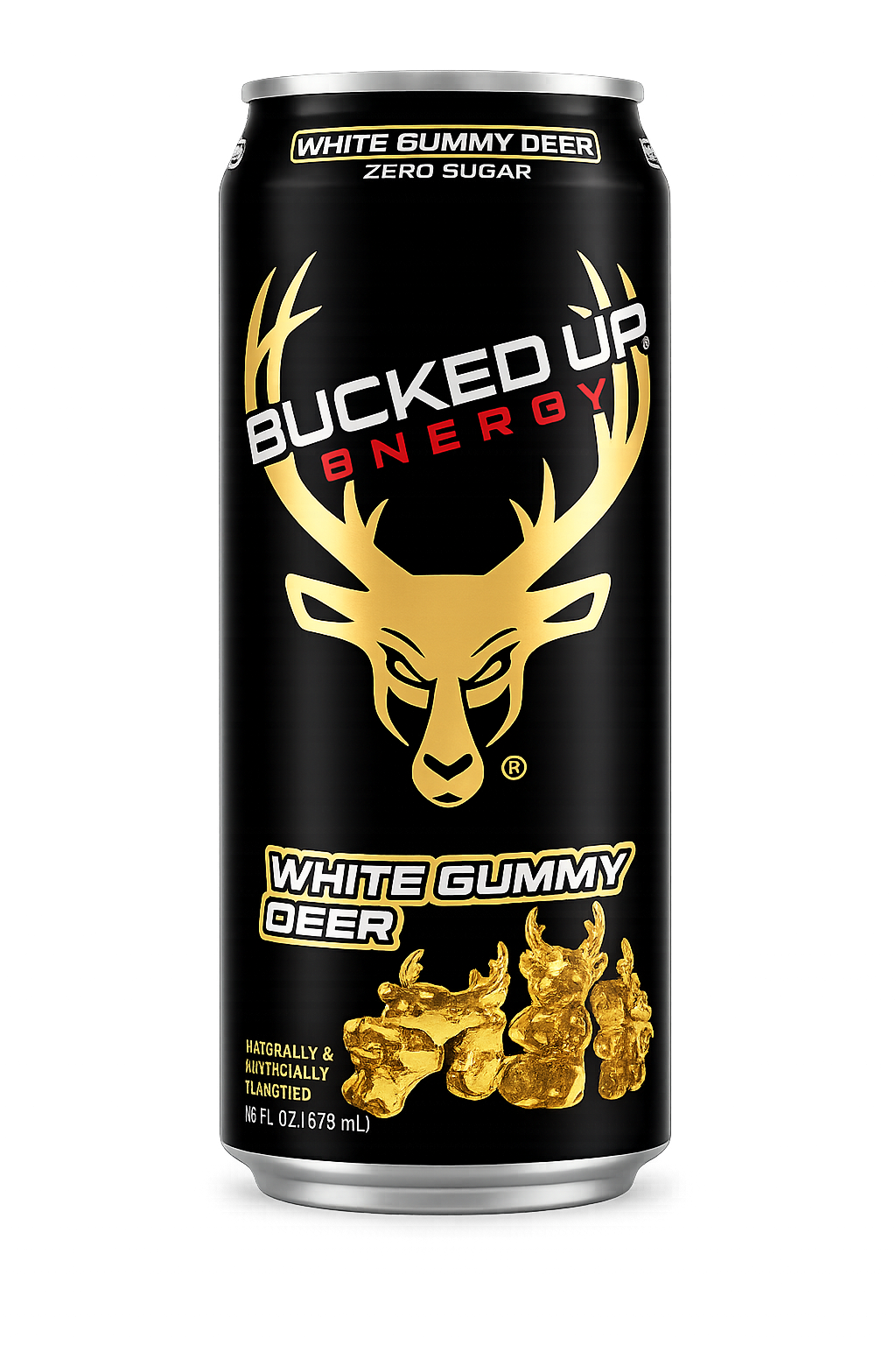 Bucked Up White Gummy Deer