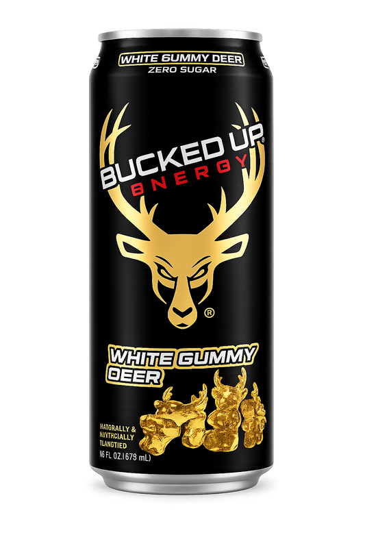 Bucked Up White Gummy Deer